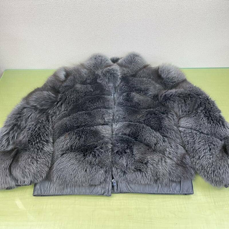 ■ SAGA FOX サガフォックス 毛皮 ジャケット ネーム入り サイズF コート