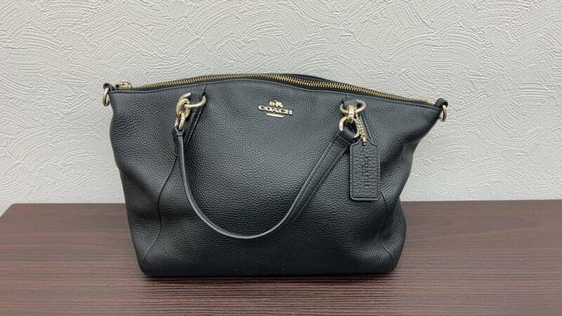 926 COACH コーチ ハンドバッグ トートバッグ 2way レザー F36675 中古 訳あり