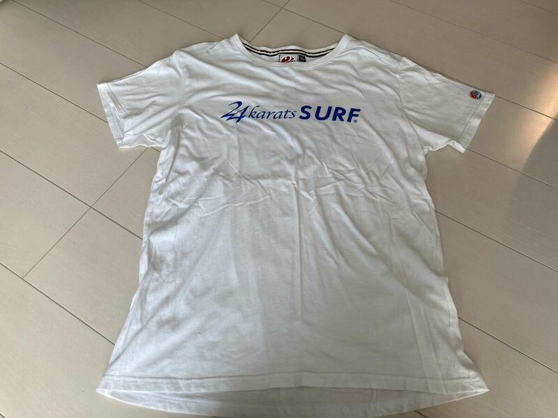 24karats surf 24カラッツサーフ　Tシャツ ホワイト　XLサイズ　ハワイ限定