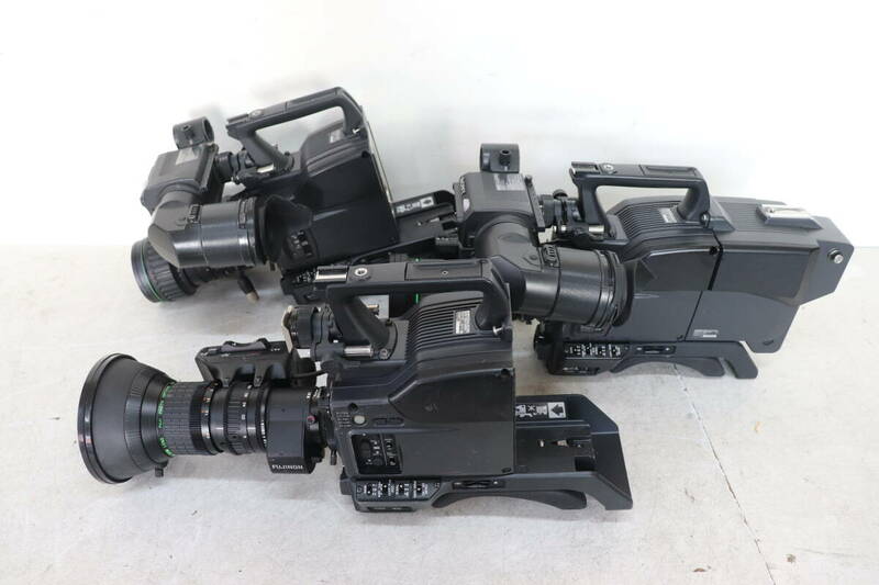 Y18/543 SONY ソニー DXC-D50WS CCU 業務用 ビデオカメラ 3台セット 動作未確認 ジャンク