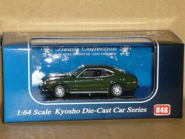 1/64 京商 Beads 46 MAZDA SAVANNA GT (S124A) 1972 緑