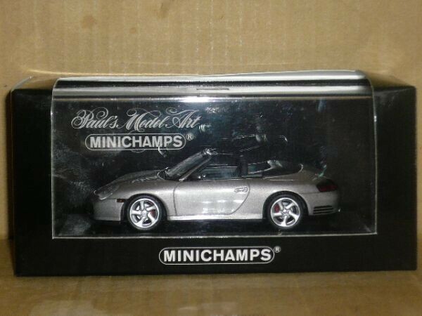 1/43 Mini Champs Porsche 911 4S Cabriolet 2003 グレー