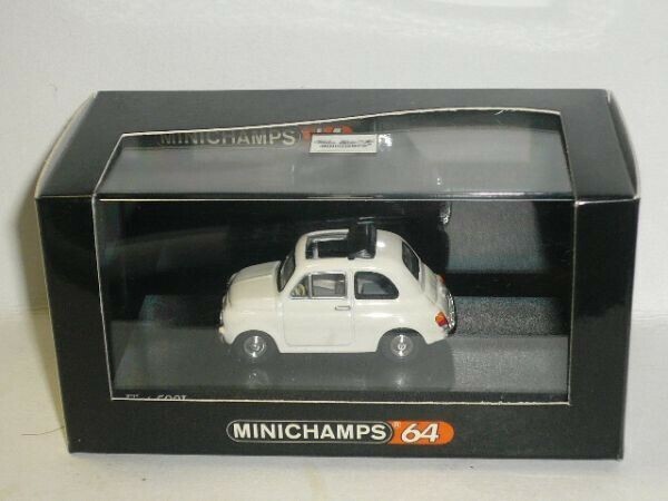 ☆1/64 MINICHAMPS64 Fiat 500 1968 白