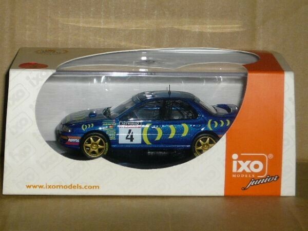 1/43 ixo SUBARU IMPREZA RAC Rally 1995 No.4 青