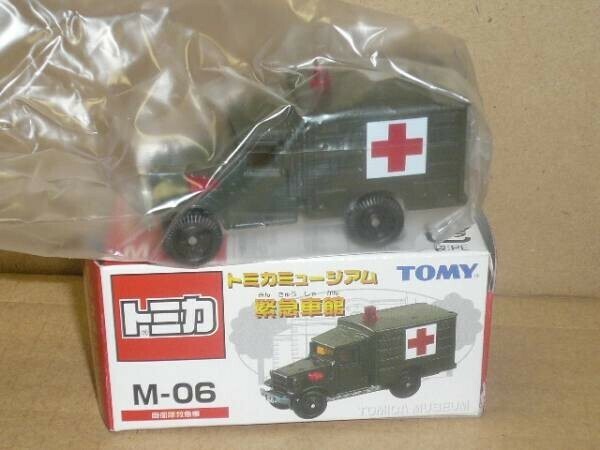 トミカミュ－ジアム　緊急車館　Ｍ－０６　自衛隊救急車