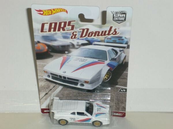 HotWheels CARS&Donuts BMW M1 PROCAR