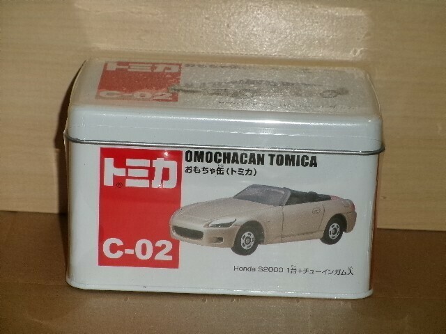 [未開封]トミカ おもちゃ缶（トミカ）　C-02 Honda S2000