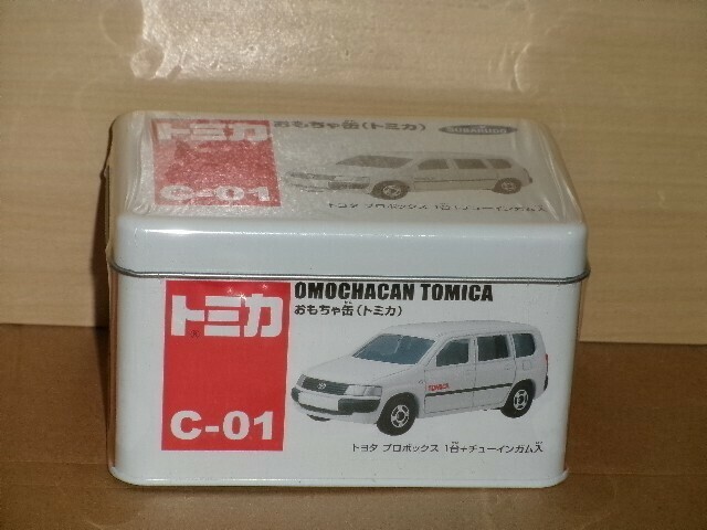 [未開封]トミカ おもちゃ缶（トミカ）　C-01 トヨタ プロボックス
