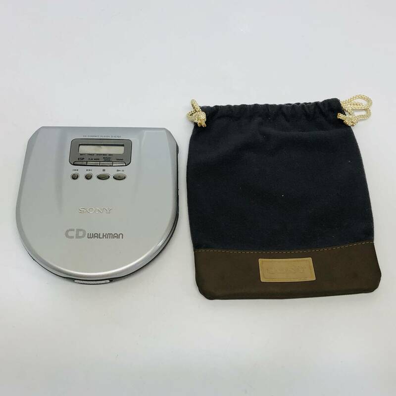 ●ソニー D-E707 CDウォークマン SONY WALKMAN ポータブルCDプレーヤー 音響機器 オーディオ CD COMPACT PLAYER S3061