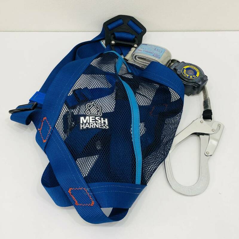 ●ミドリ安全 墜落制止用器具 メッシュハーネス フルハーネス型 MHFシリーズ SHOCK CBSORBER MESH HARNESS M1604