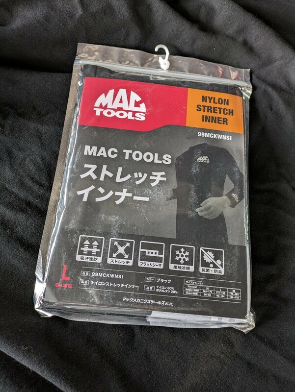 mactools マックツール ストレッチインナー Ｌサイズ