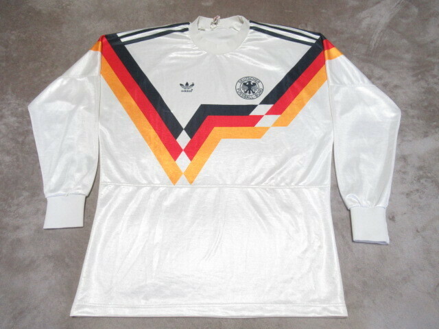 【正規品】 西ドイツ代表 1990年 ホーム用 長袖 Mサイズ 西ドイツ製 イタリアワールドカップ時