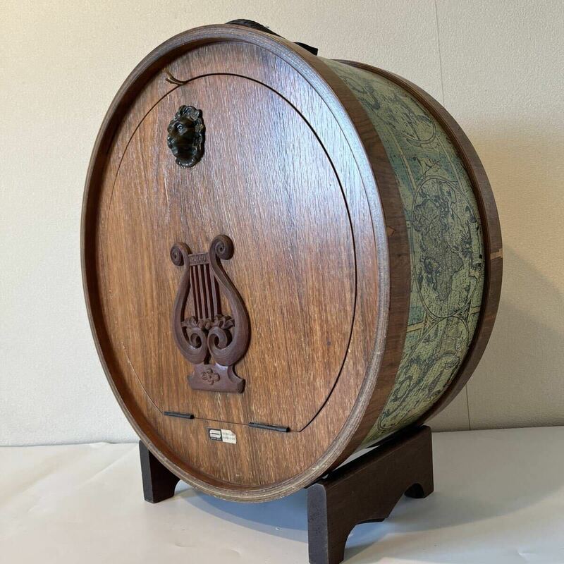 アンティーク ヴィンテージ 1960-70年代 サイトーウッド 日本製 木製 ワイン収納 ワイボトルグラス 収納 ワインセラー ワイン ソムリエ
