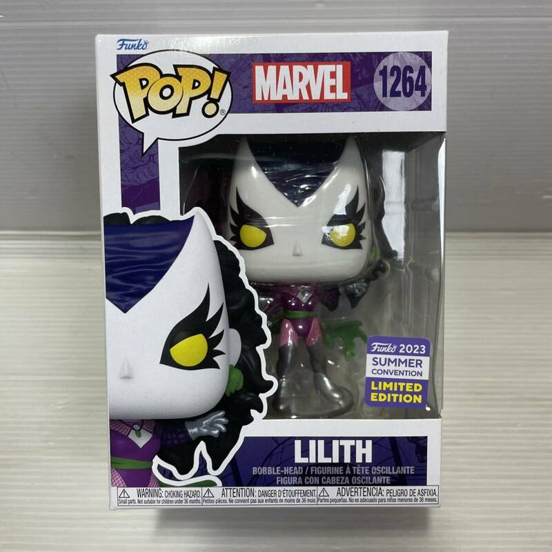 ◯R4 未使用 Funko POP! マーベル リリス MARVEL LILITH 2023 夏コミコン 限定 フィギュア ファンコポップ 箱付 1/3