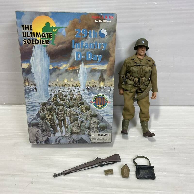 ◯R44 THE ULTIMATE SOLDIER 【 29th Infantry D-Day 】フィギュア ミリタリー