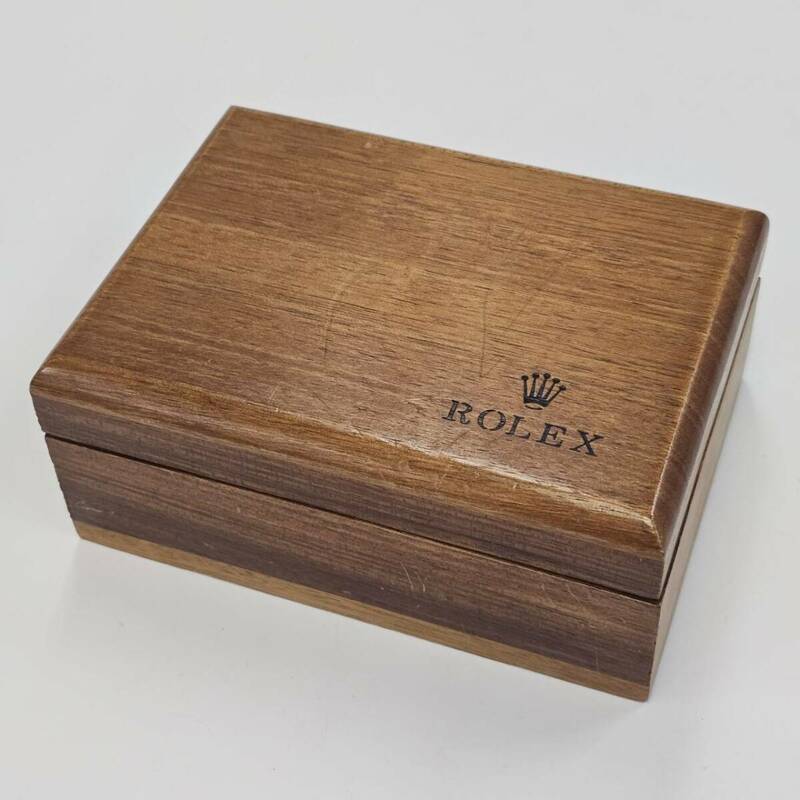 E7514(054)-610/KH3000　ROLEX　ロレックス　木箱　小物入れ　インテリア　