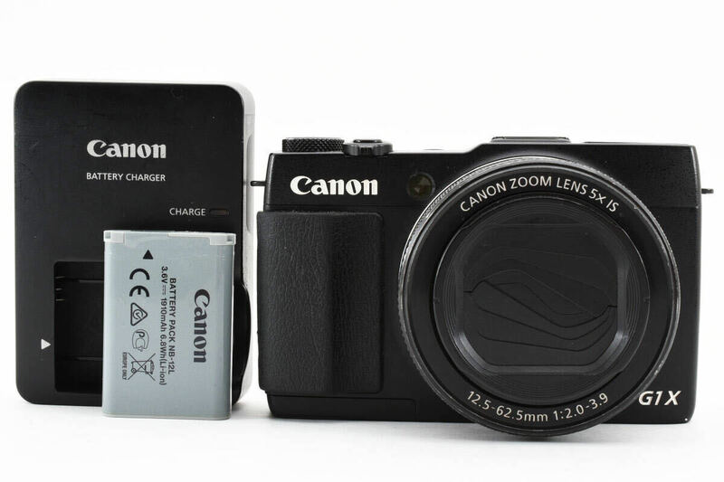 【美品】 Canon PowerShot G1 X MarkII コンパクトデジタルカメラ Mark2 キャノン 【動作確認済み】 #1483