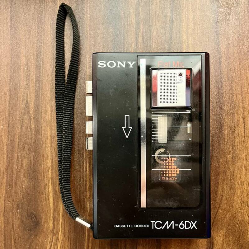 ●Sony ソニー カセットコーダー TCM-6DX 通電確認・動作途中確認 