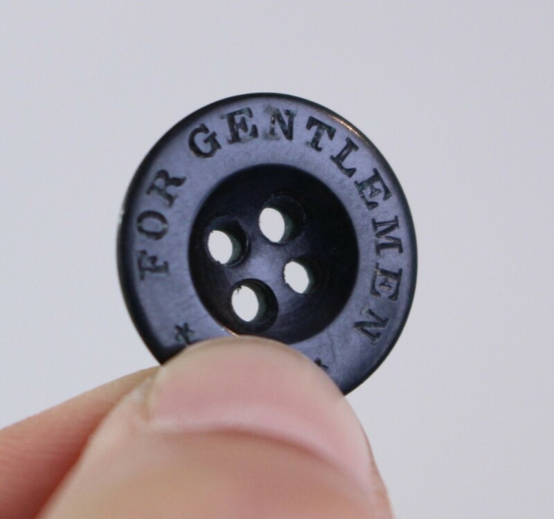 送料無料 / ビンテージ FOR GENTLEMEN ボタン ヴィンテージ カバーオール用 ワークウェア チェンジボタン 16.4mm