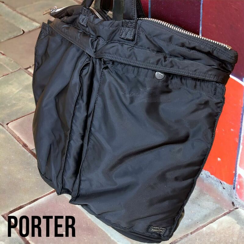 希少　PORTER ポーター タンカーヘルメットバッグ 2WAY 吉田カバン