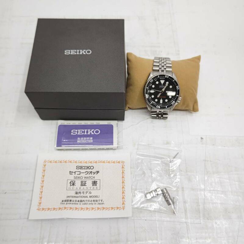 送料無料h59370 SEIKO メンズ 腕時計 7S26-0020 自動巻き セイコー 良品