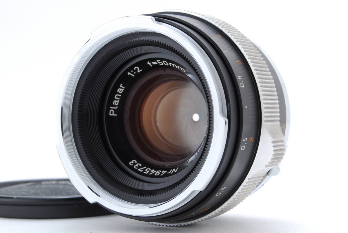 [AB品] Carl Zeiss Planar 50mm F2＊ブラック＊Contarex＊11196