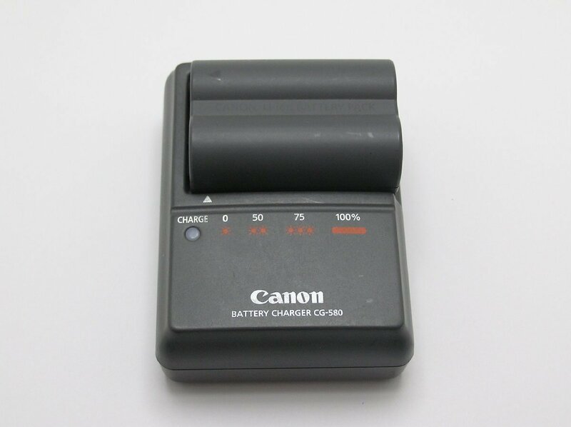 ★ハローカメラ★3600 CANON キャノン 純正 バッテリー 充電器+バッテリーセット CG-580 BP-511 即決あり