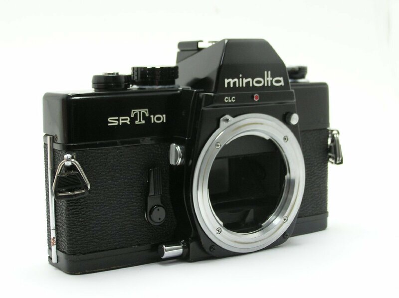 ★ハローカメラ★1022 minolta SRT 101 黒 ブラック　B.2318154 動作品 現状 整備済み 清掃済み 1円スタート 即決有り