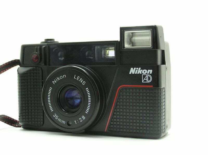 ★ハローカメラ★1093　Nikon L35AD2 ( 35mm F2.8 ) 動作品 現状 ニコン ケース付き 1円スタート 即決有り