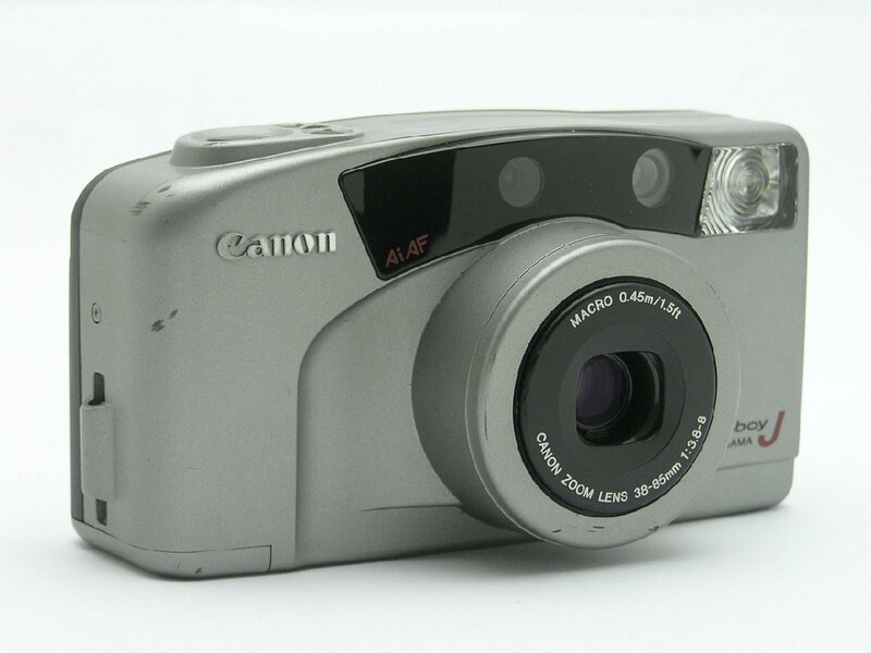 ★ハローカメラ★0801 Canon Autoboy J PANARAMA ( 38-85mm F3.8-8 ) 動作品 現状 1円スタート 即決有り