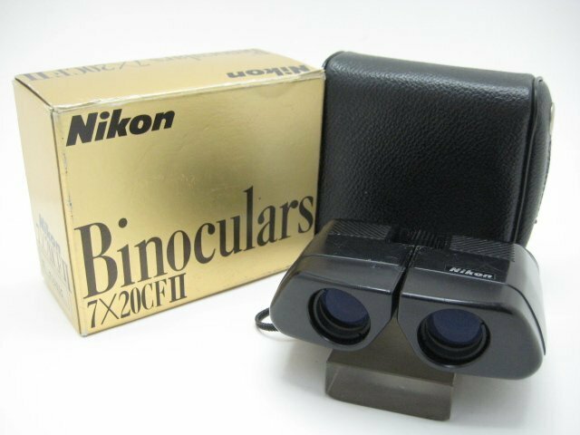 ★ハローカメラ★0611　Nikon Binoculars/ニコン 双眼鏡 7x20CF II (ピント動作OK) 難有 動作品 現状 1円スタート 即決有り