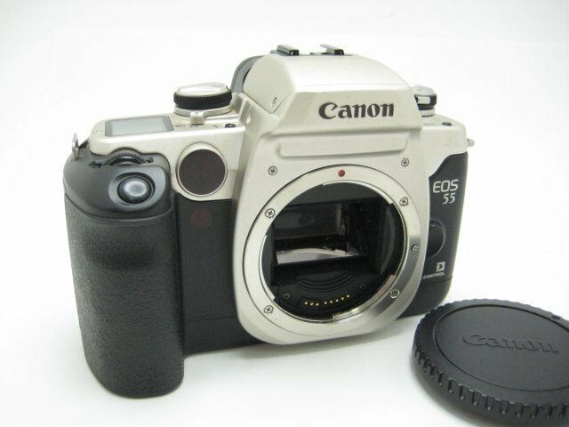 ★ハローカメラ★1051 Canon EOS 55 B 0850727 シャッターOK 動作品 現状 キヤノン 1円スタート 即決有り