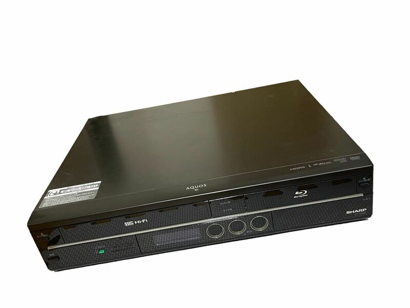 【ジャンク】SHARP シャープ HDD BDレコーダー VHS ブルーレイレコーダー AQUOS BD-HDV22