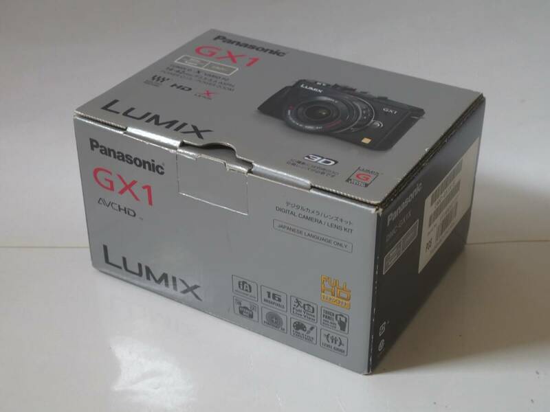 ★Lumix DMC-GX1　元箱・説明書・アプリケーションCDなど