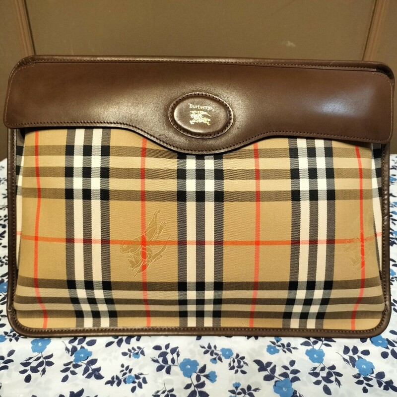 K05132 ◆BURBERRY/バーバリー Burberrys/バーバリーズ カバン セカンドバッグ クラッチバッグ ノバチェック◆