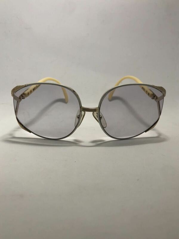 ディオールメガネ 眼鏡 度入り サングラス アイウェア メガネフレーム ブラウン系 ヴィンテージ　Christian Dior 