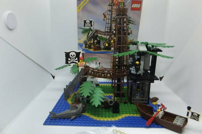 LEGO #6270 かいぞくの島　Forbidden Island 南海の勇者　海賊　パイレーツ　お城シリーズ　オールドレゴ　取説有り