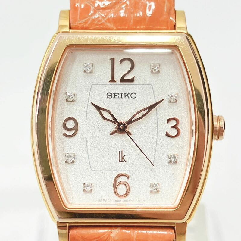 SEIKO セイコー 腕時計 LUKIA ルキア 1N01-0GA0 クオーツ レディース腕時計 01-0321