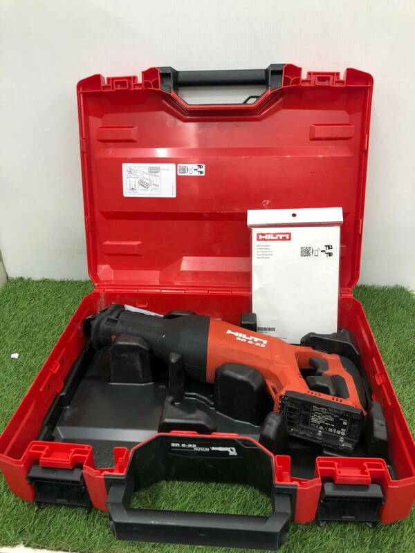 【中古品】HILTI ヒルティ 充電式 レシプロソー SR6-22 NURON コンボ　　_ITWJY04436MW