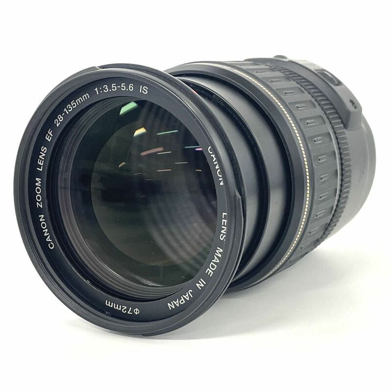 【4M47】1円スタート Canon ZOOM LENS EF 28-135mm 1:3.5-5.6 IS Φ72mm キヤノン キャノン ズームレンズ 一眼カメラレンズ
