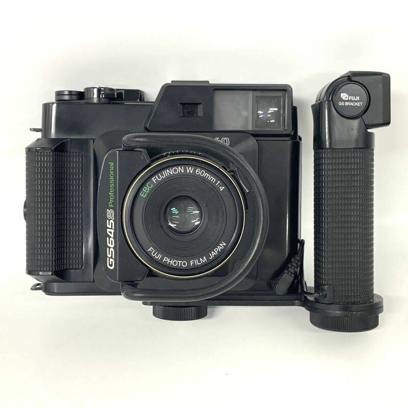 【4M46】1円スタート FUJI GS645S Professional 6×4.5 フジ レンズ EBC FUJINON W 60mm 1:4 フジノン 中判 フイルムカメラ ブラック