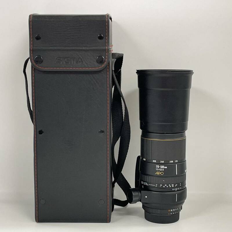 【4M52】1円スタート SIGMA 170-500mm 1:5-6.3 D APO シグマ カメラ レンズ 望遠 ズーム
