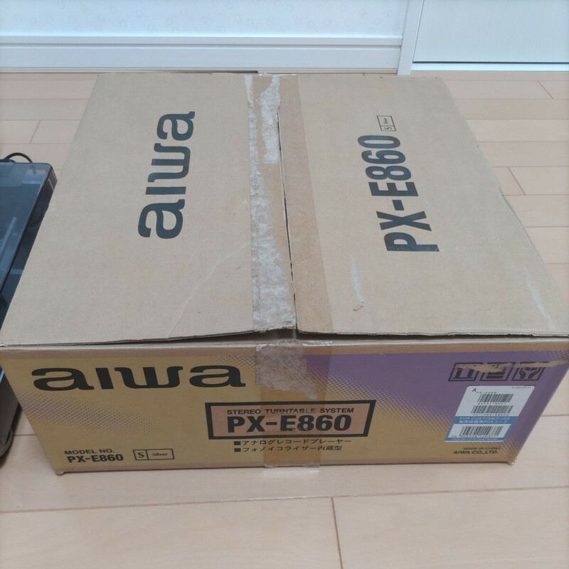 AIWA PX-E860 アナログレコードプレーヤー 