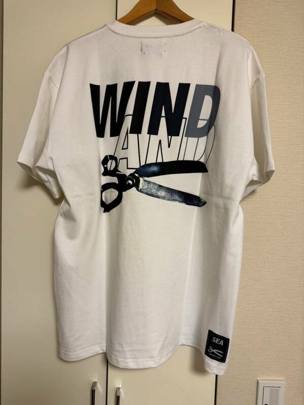 L 24SS WIND AND SEA × DENHAM (WIND AND) Sulfur Tee White 新品 ウィンダンシー デンハム サルファー Tシャツ ホワイト 白