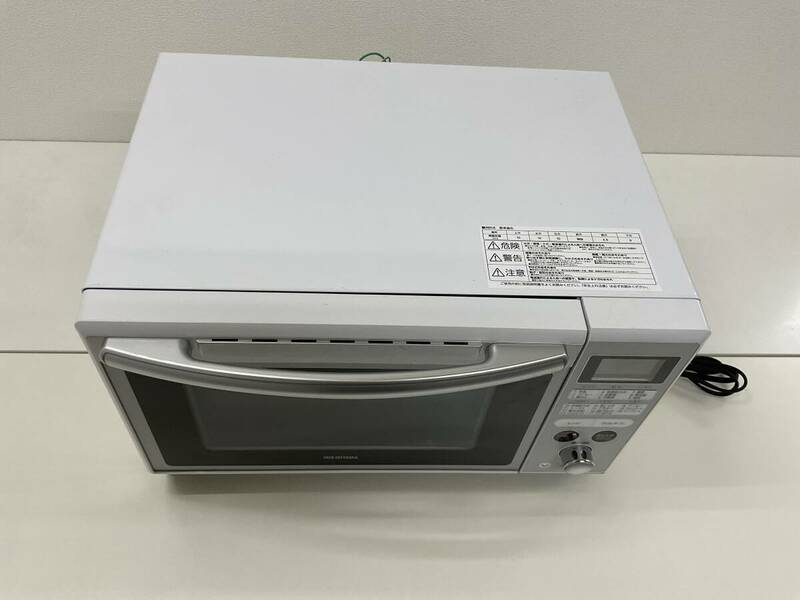 【C049】ジャンク品　IRISOHYAMA アイリスオーヤマ　スチームオーブンレンジ　MO-F2402-W型　ホワイト　2020年製