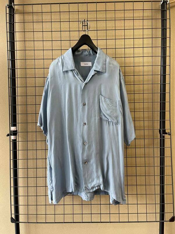 【marka/マーカ】SAMPLE Open Collar Short Sleeve Shirt オープンカラー ショートスリーブ シャツ MARKAWARE マーカウェア