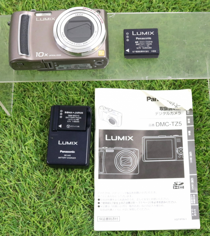【説明書・小物付き】Panasonic LUMIX DMC-TZ57 コンパクトデジカメ パナソニック 初心者 練習 趣味 撮影 思い出 004FODFR85