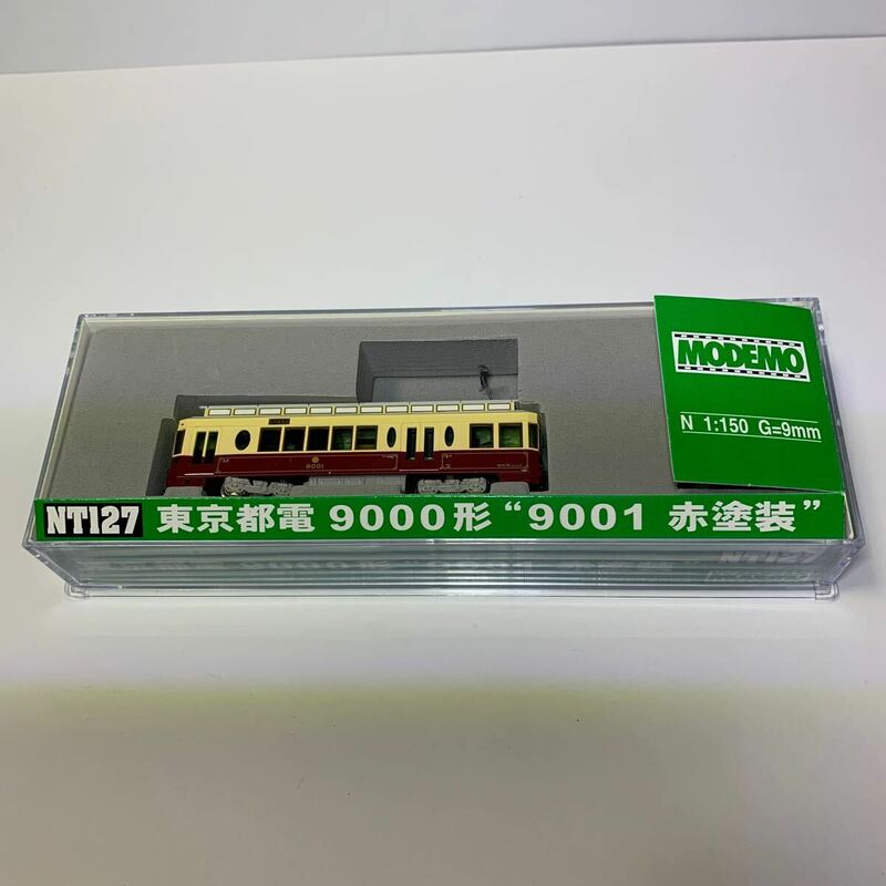 MODEMO 東京都電9000形 9001 赤塗装 モデモ Nゲージ NT127 