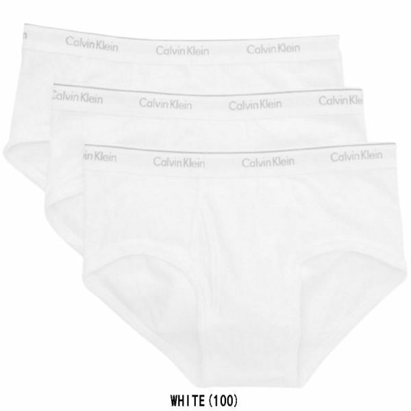 ※訳あり アウトレット Calvin Klein(カルバンクライン)ck ブリーフ ビキニ コットン 3枚セット CLASSIC BRIEF NB3999 BLACK(001) Mサイズ