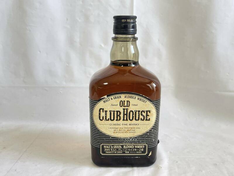 ST0605-26I　OLD CLUB HOUSE　750ml　39％　オールドクラブハウス　ウイスキー2級　古酒